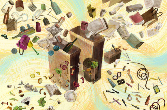 how to live without a trashcan