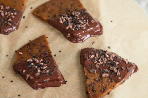 Black Sesame and Cocoa Nib Toffee_Page 149_Credits Mike Grippi