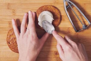 oat milk oatmeal cream pies