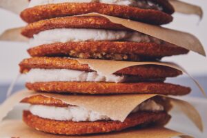 oat milk oatmeal cream pies