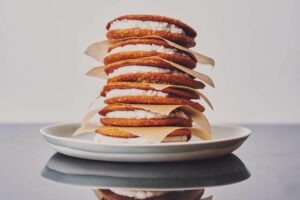 oat milk oatmeal cream pies