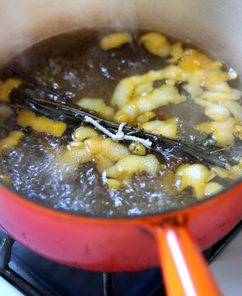 spicebush lemon syrup