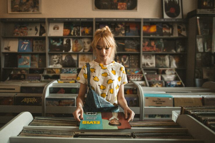 record store girl