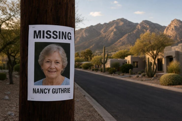 Nancy Guthrie missing person case Catalina Foothills Savannah Guthrie